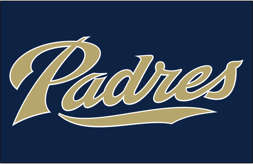 San Diego Padres 2004-2011 Jersey Logo vinyl decal